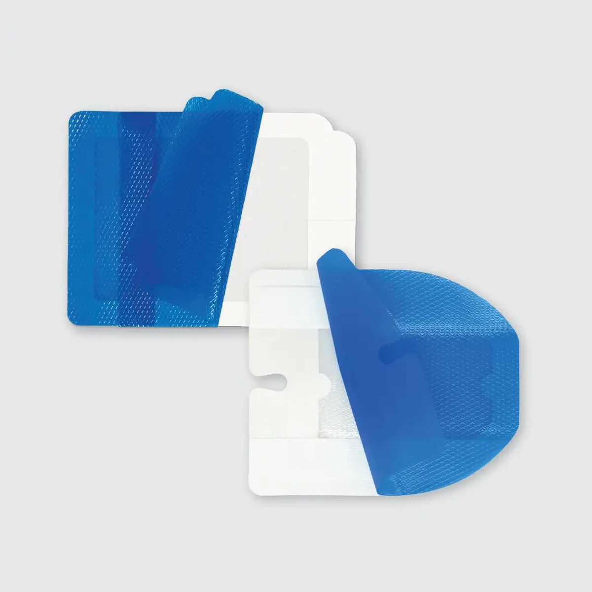 IV Clear cover and notch dressings